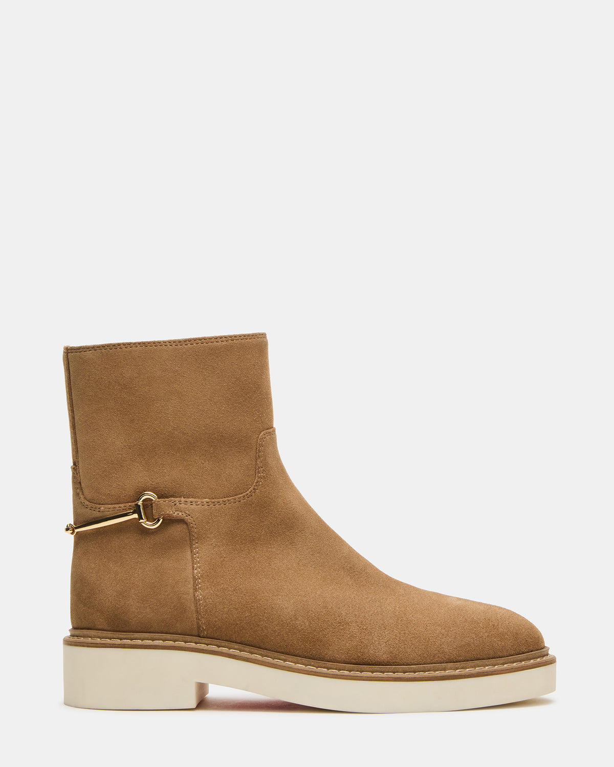 DIABLO Taupe Suede Women's Ankle Boot | Steve Madden Exclusive