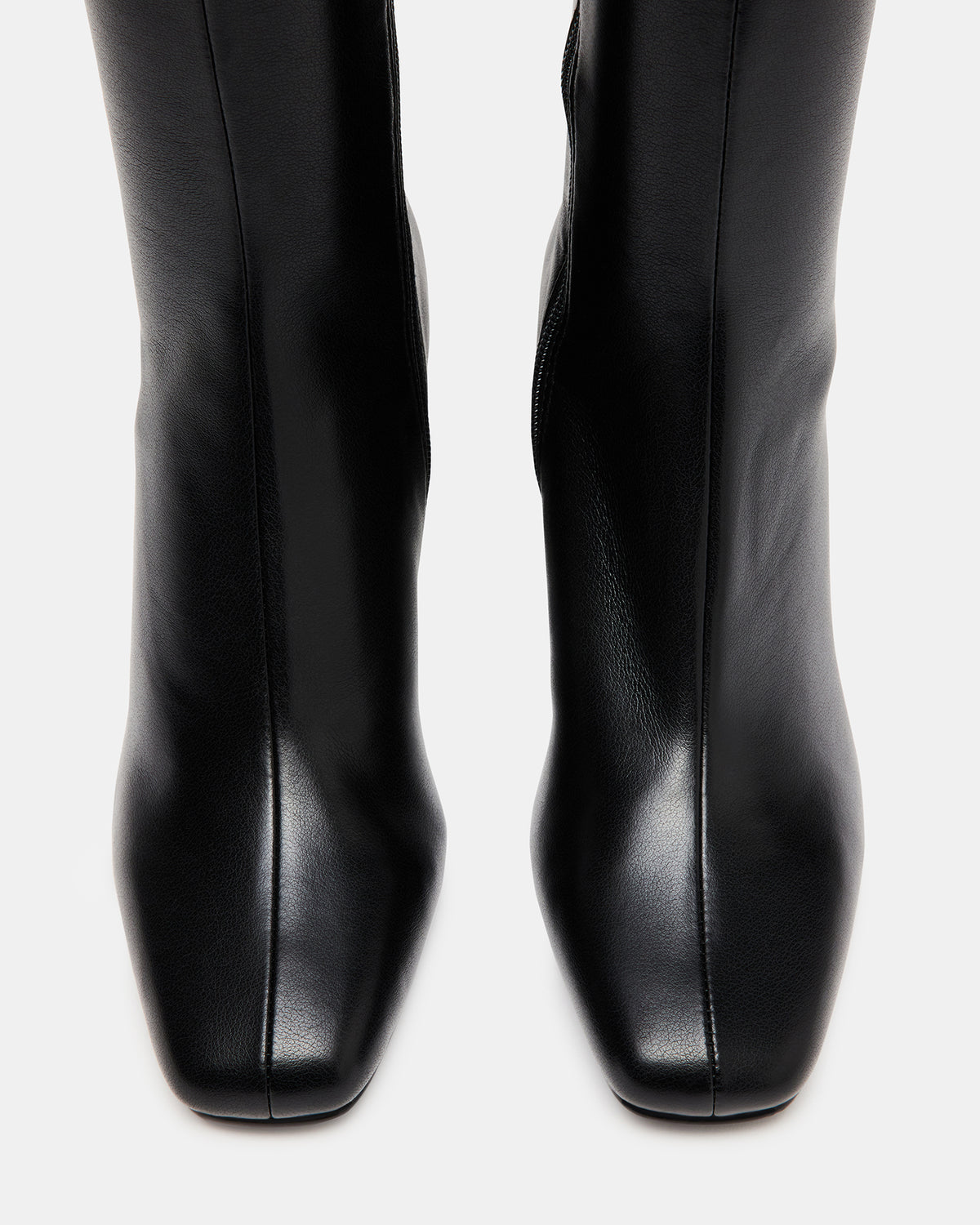HOLLY Black Women's Knee-High Square-Toe Boot | Steve Madden Special Offer