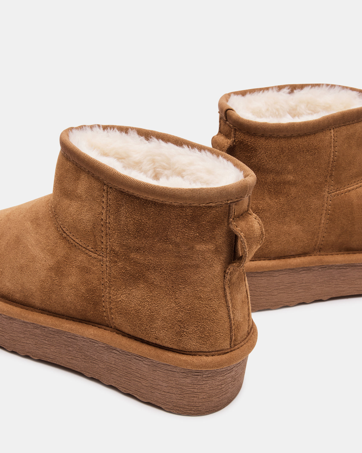 COMFY Chestnut Suede Women's Ankle Boot | Steve Madden Best Price