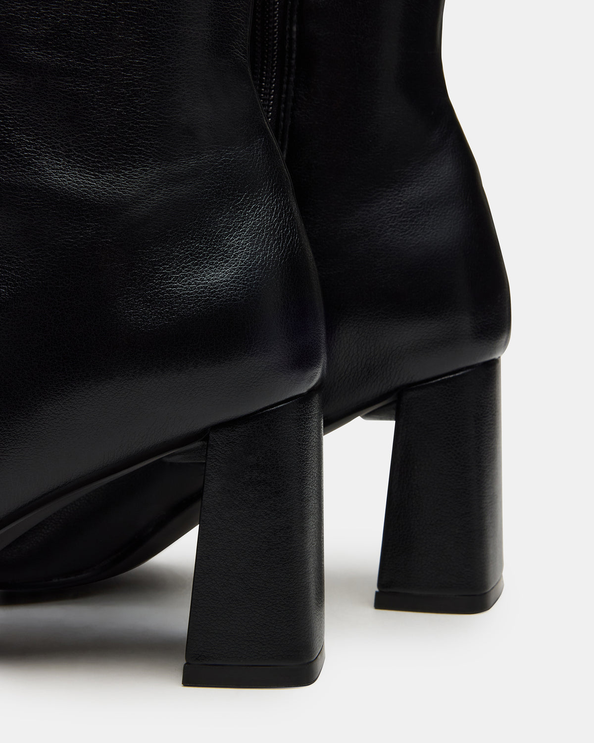 HOLLY Black Wide Calf Women's Knee-High Square-Toe Boot | Steve Madden Featured