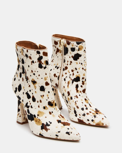 BOLERO Tan Multi Pointed-Toe Heeled Women's Ankle Boot | Steve Madden Featured