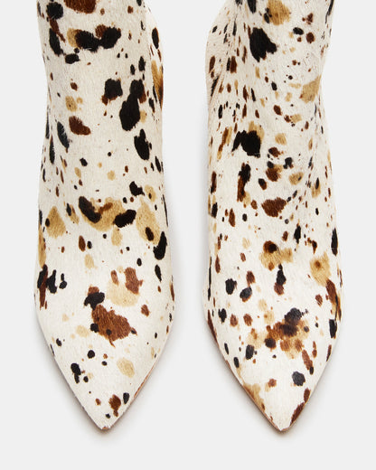 BOLERO Tan Multi Pointed-Toe Heeled Women's Ankle Boot | Steve Madden Featured