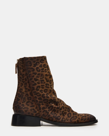 NEXIE Leopard Women's Pointed-Toe Ankle Boot | Steve Madden Trending