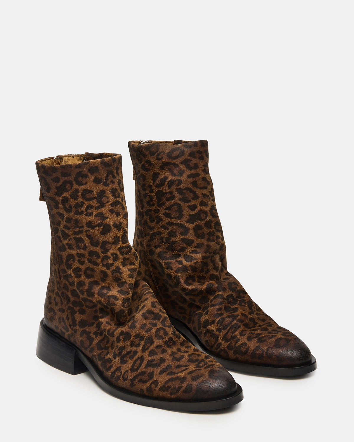 NEXIE Leopard Women's Pointed-Toe Ankle Boot | Steve Madden Trending