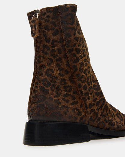 NEXIE Leopard Women's Pointed-Toe Ankle Boot | Steve Madden Trending