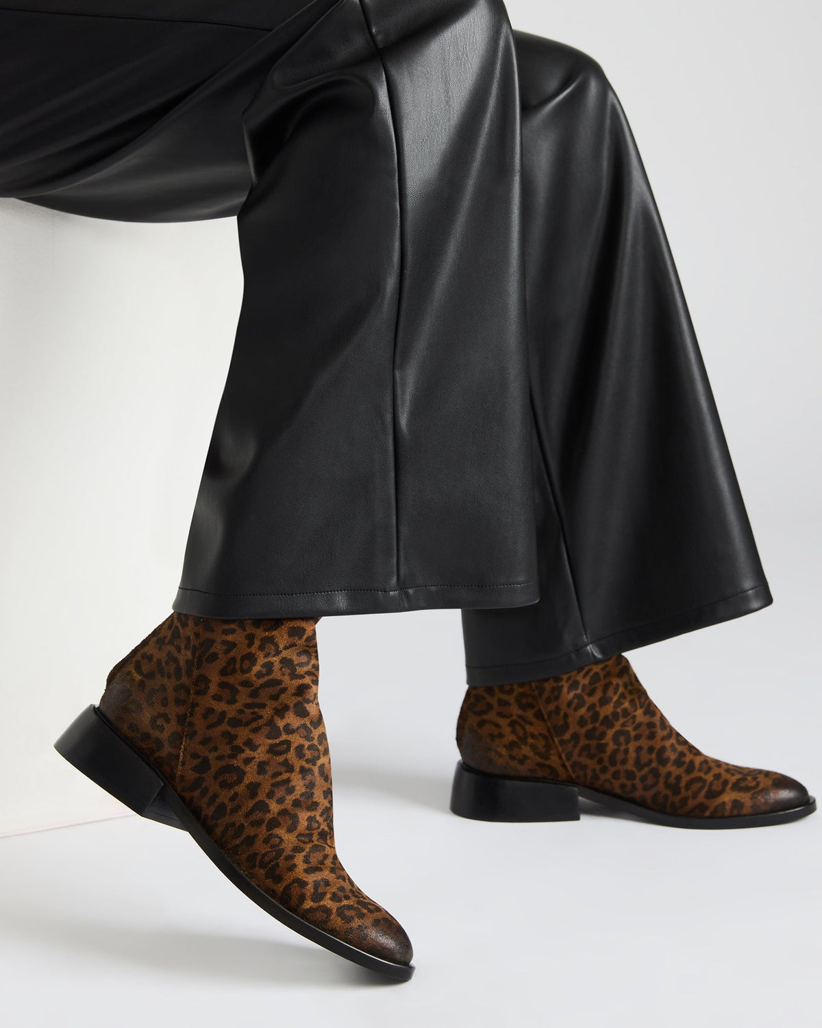 NEXIE Leopard Women's Pointed-Toe Ankle Boot | Steve Madden Trending