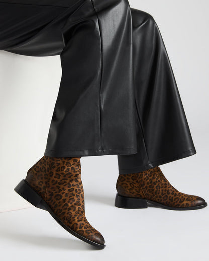 NEXIE Leopard Women's Pointed-Toe Ankle Boot | Steve Madden Trending