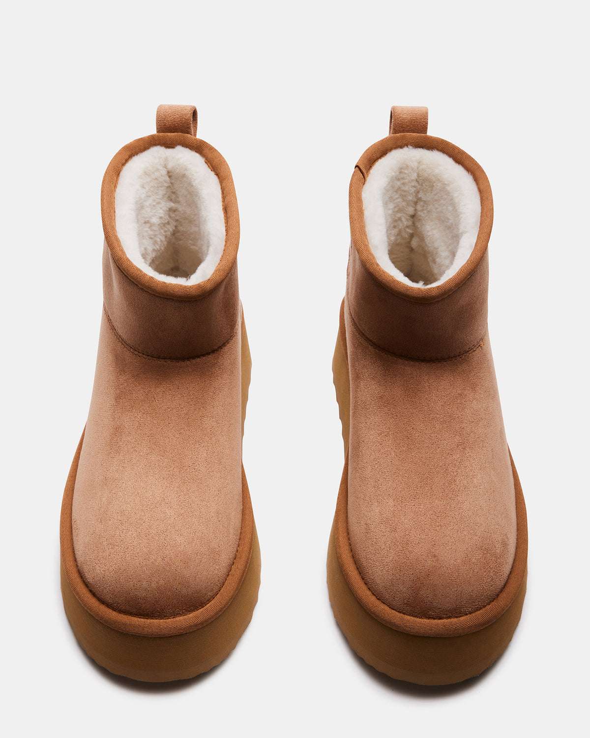 CRUE Chestnut Faux Fur Lined Bootie | Women's Booties | Steve Madden Featured