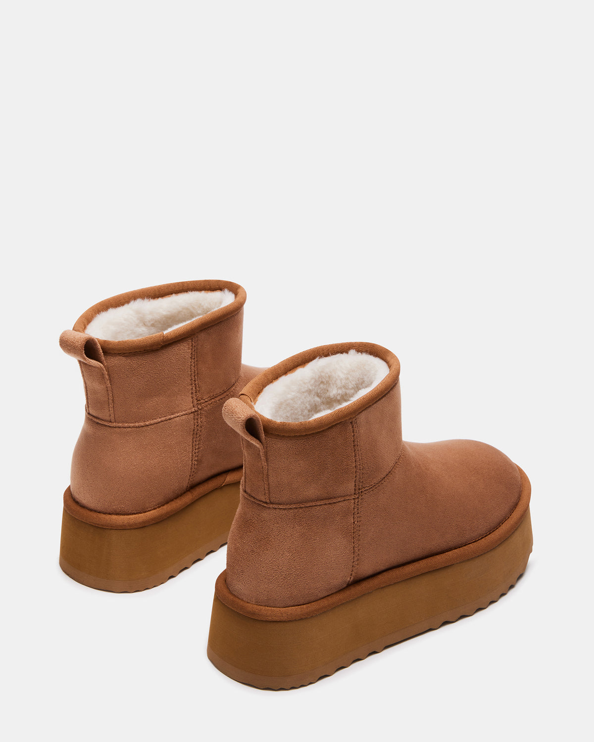 CRUE Chestnut Faux Fur Lined Bootie | Women's Booties | Steve Madden Featured