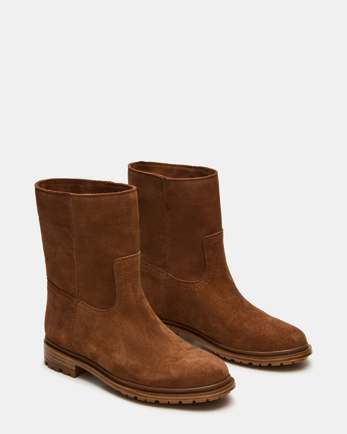 BATES Brown Suede Women's Boot | Steve Madden Best Price
