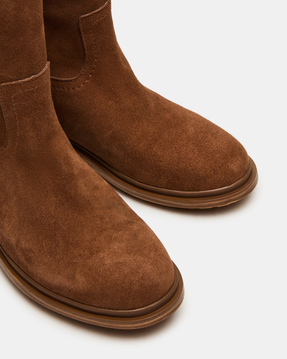 BATES Brown Suede Women's Boot | Steve Madden Best Price