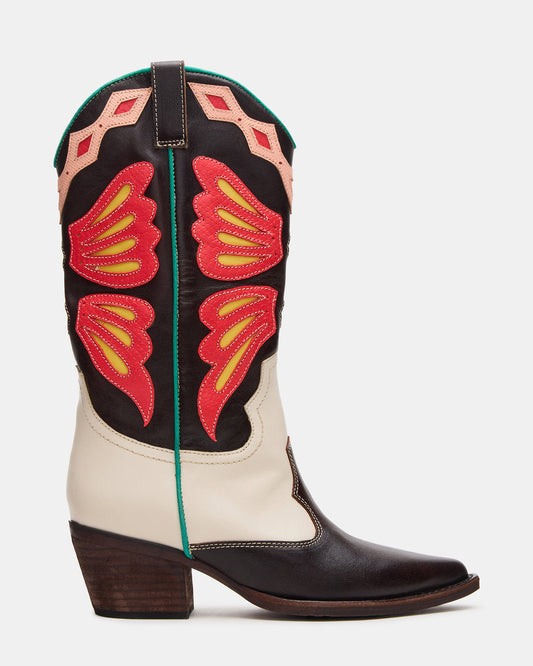 ARROYO Coral Multi Western Pointed-Toe Women's Boot | Steve Madden Great Value