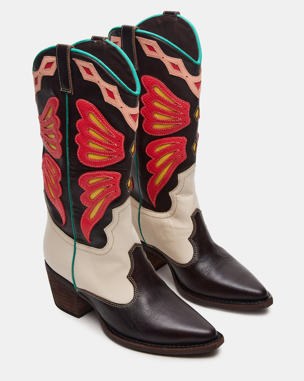 ARROYO Coral Multi Western Pointed-Toe Women's Boot | Steve Madden Great Value