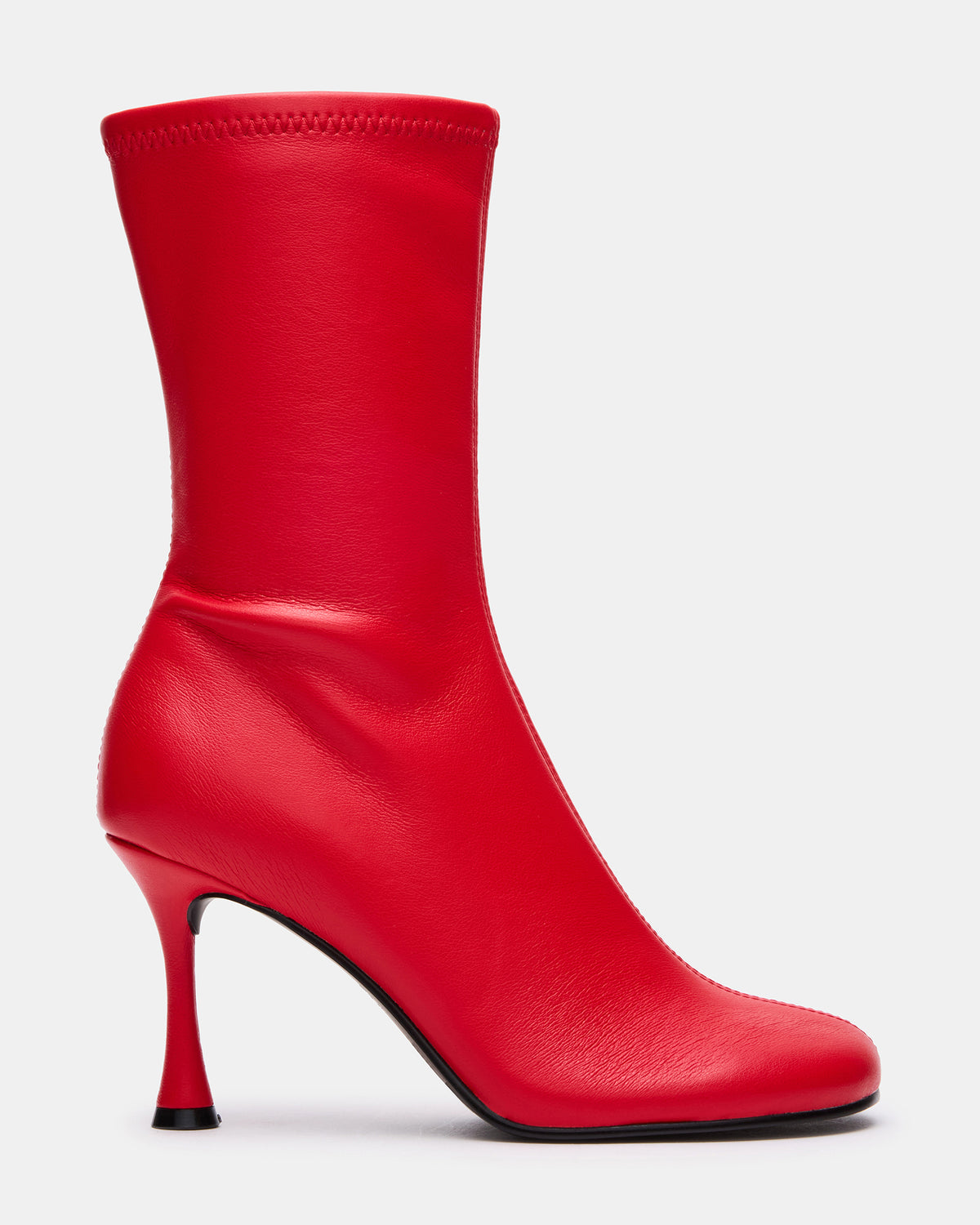 LORENZA Red Heeled Women's Ankle Boot | Steve Madden New