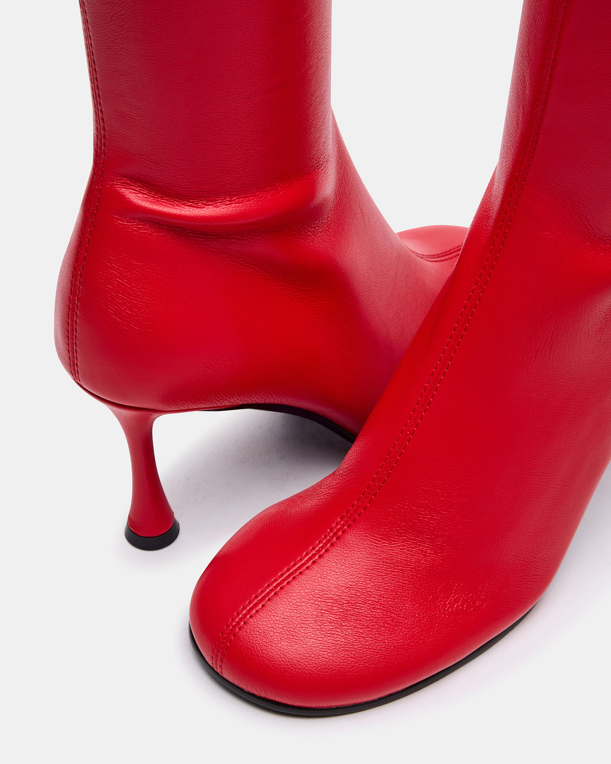 LORENZA Red Heeled Women's Ankle Boot | Steve Madden New