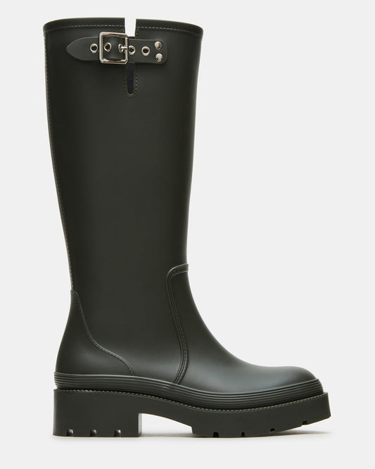 ROCKYH20 Olive Women's Water-Resistant Lug Boot | Steve Madden Essential