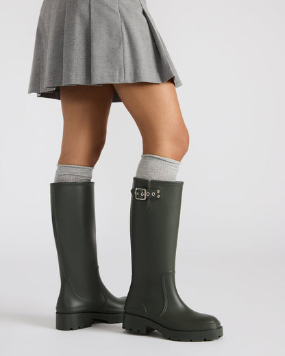 ROCKYH20 Olive Women's Water-Resistant Lug Boot | Steve Madden Essential