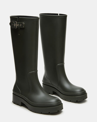 ROCKYH20 Olive Women's Water-Resistant Lug Boot | Steve Madden Essential