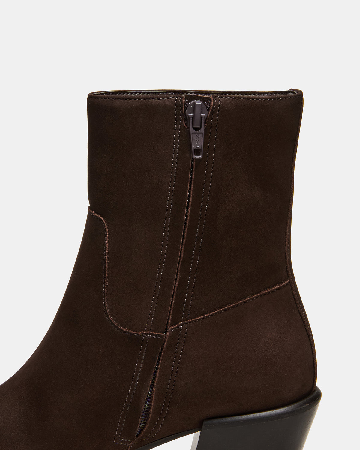 DANEY Brown Suede Square-Toe Women's Ankle Boot | Steve Madden Latest