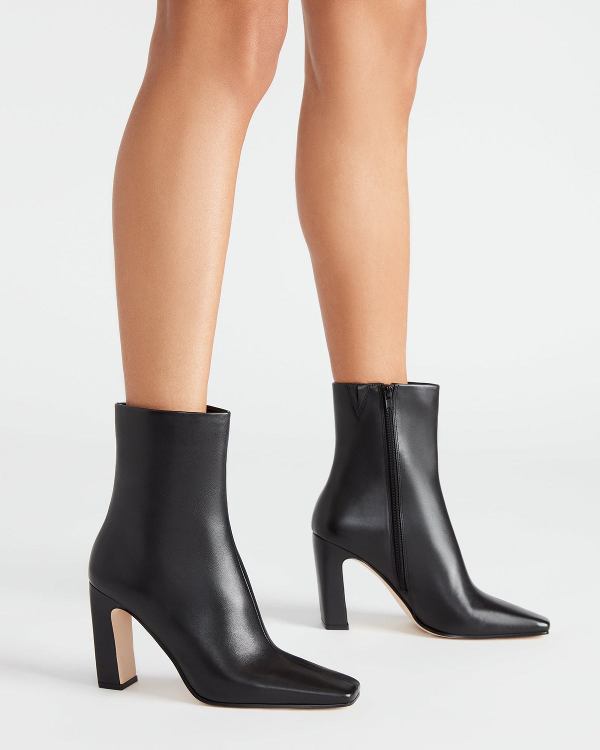 LIZABELLE Mauve Square Toe Ankle Boot | Women's Booties | Steve Madden Classic