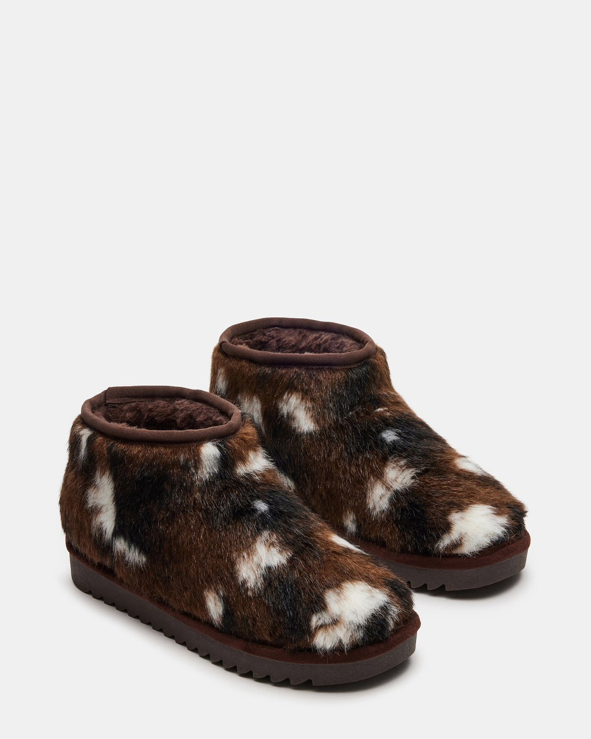 CABIN Faux Fur Multi Cozy Bootie | Women's Booties | Steve Madden Featured