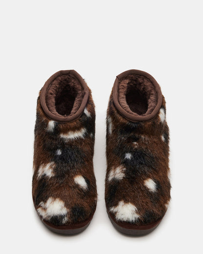 CABIN Faux Fur Multi Cozy Bootie | Women's Booties | Steve Madden Featured