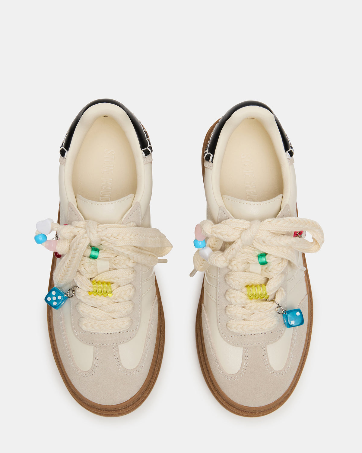 DODGE CHARM Bone Multi Low-Top Platform Women's Sneaker | Steve Madden Best Price