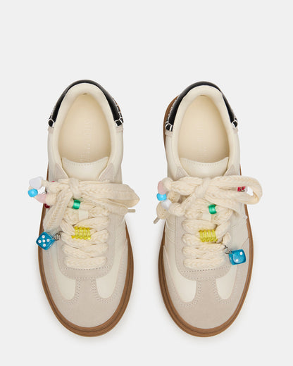 DODGE CHARM Bone Multi Low-Top Platform Women's Sneaker | Steve Madden Best Price
