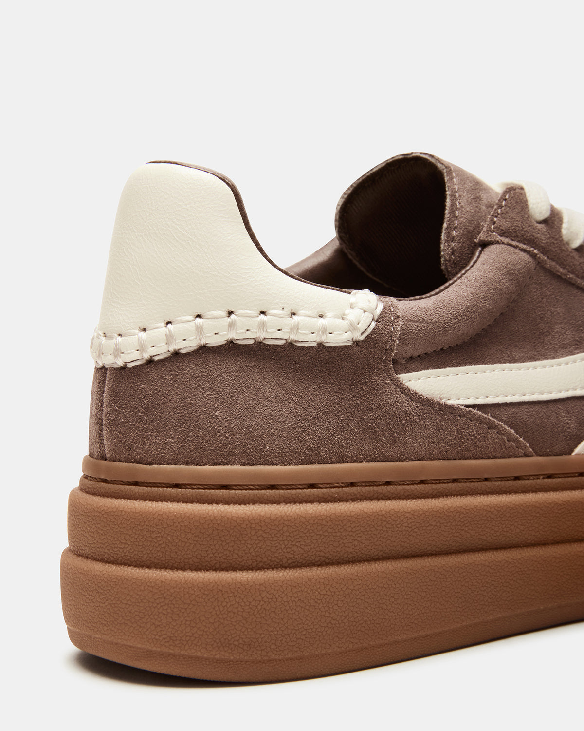 DODGE Espresso Low-Top Platform Women's Sneaker | Steve Madden Trending