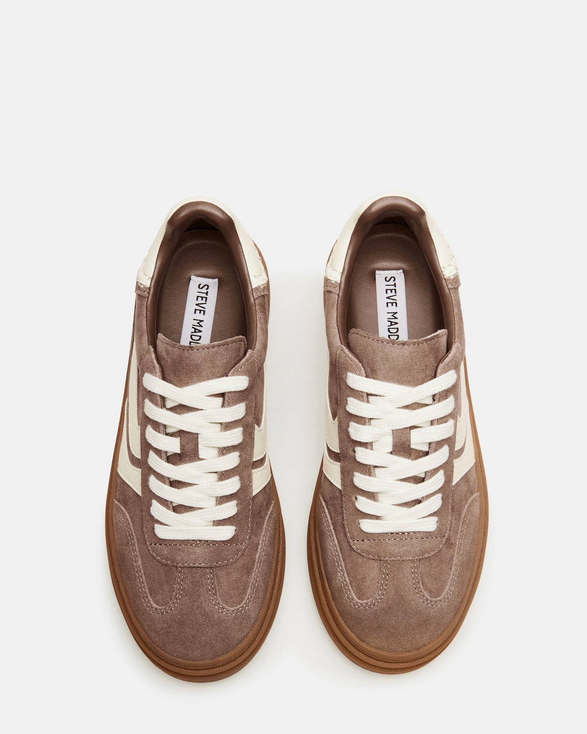 DODGE Espresso Low-Top Platform Women's Sneaker | Steve Madden Trending