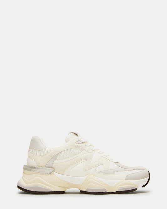 SEBI White Multi Low-Top Lace-Up Women's Sneaker | Steve Madden Featured