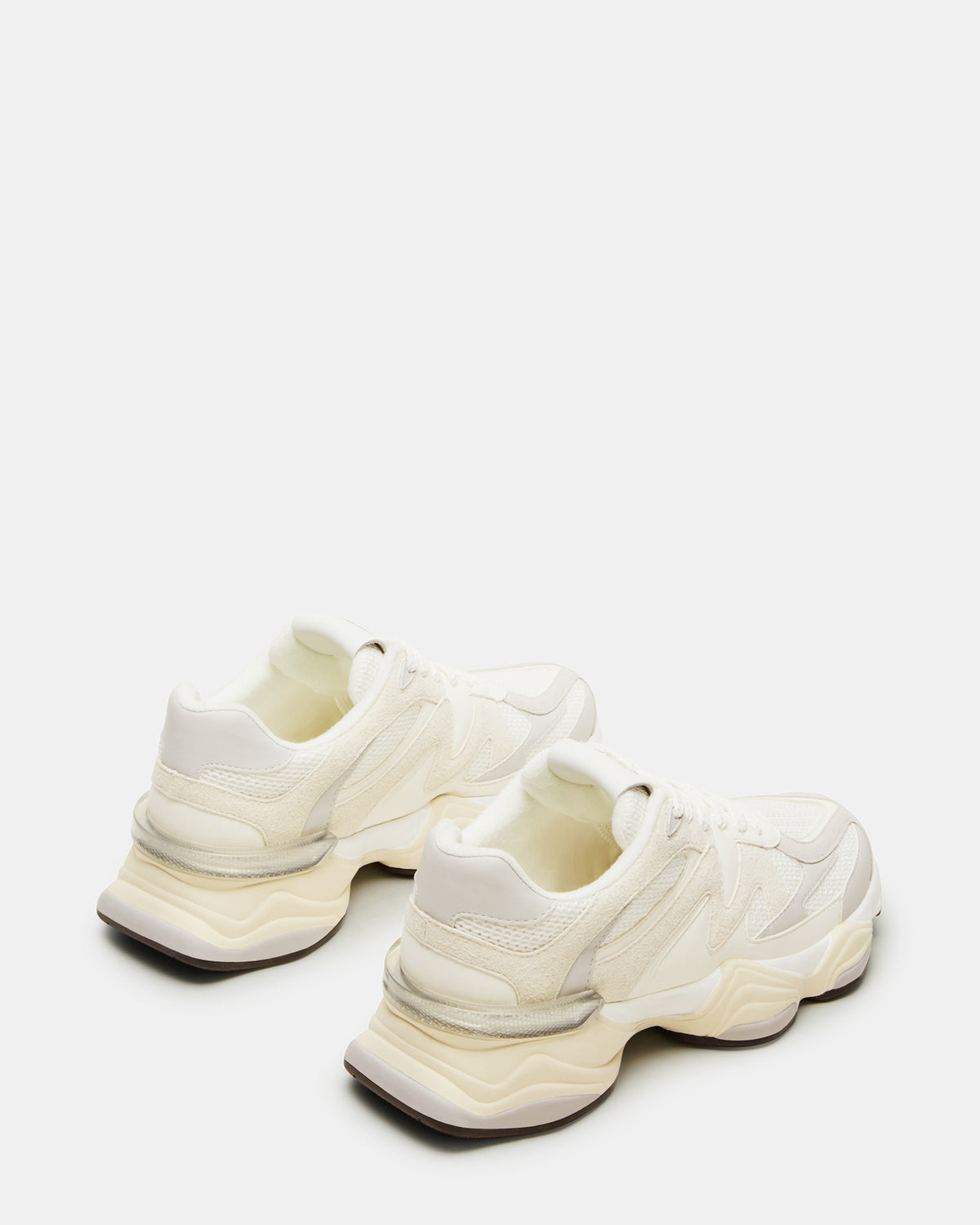 SEBI White Multi Low-Top Lace-Up Women's Sneaker | Steve Madden Featured