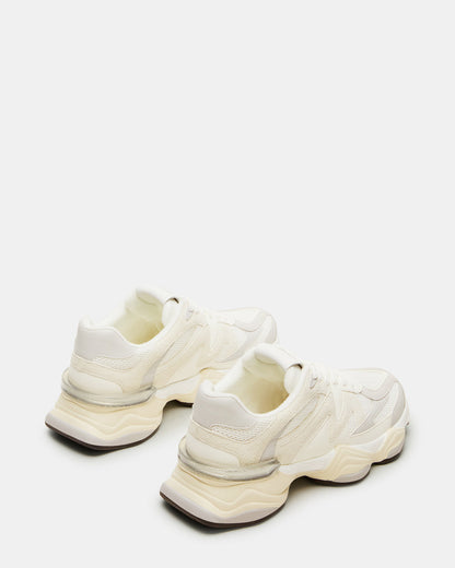 SEBI White Multi Low-Top Lace-Up Women's Sneaker | Steve Madden Featured