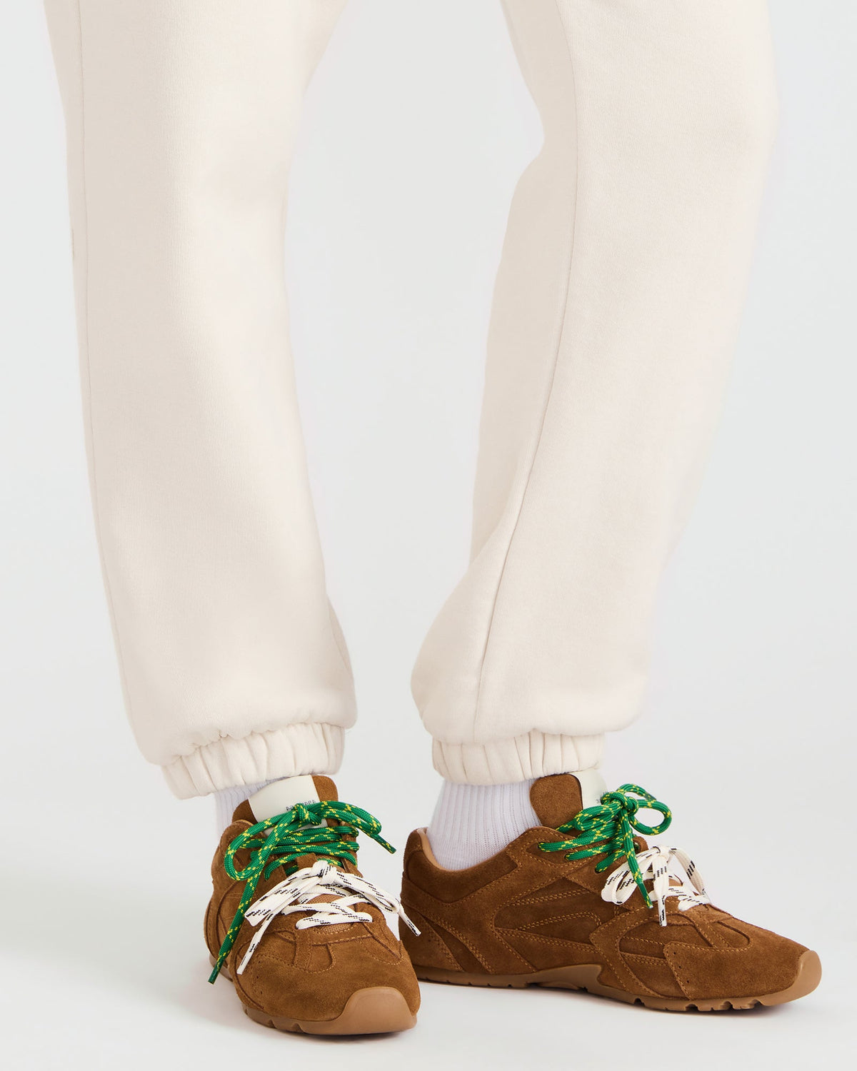 AZIEL Camel Suede Low-Top Lace-Up Women's Sneakers | Steve Madden New