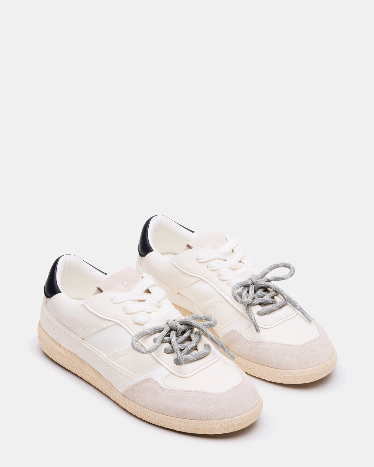 SPORTY White Low-Top Lace-Up Women's Sneaker | Steve Madden Featured