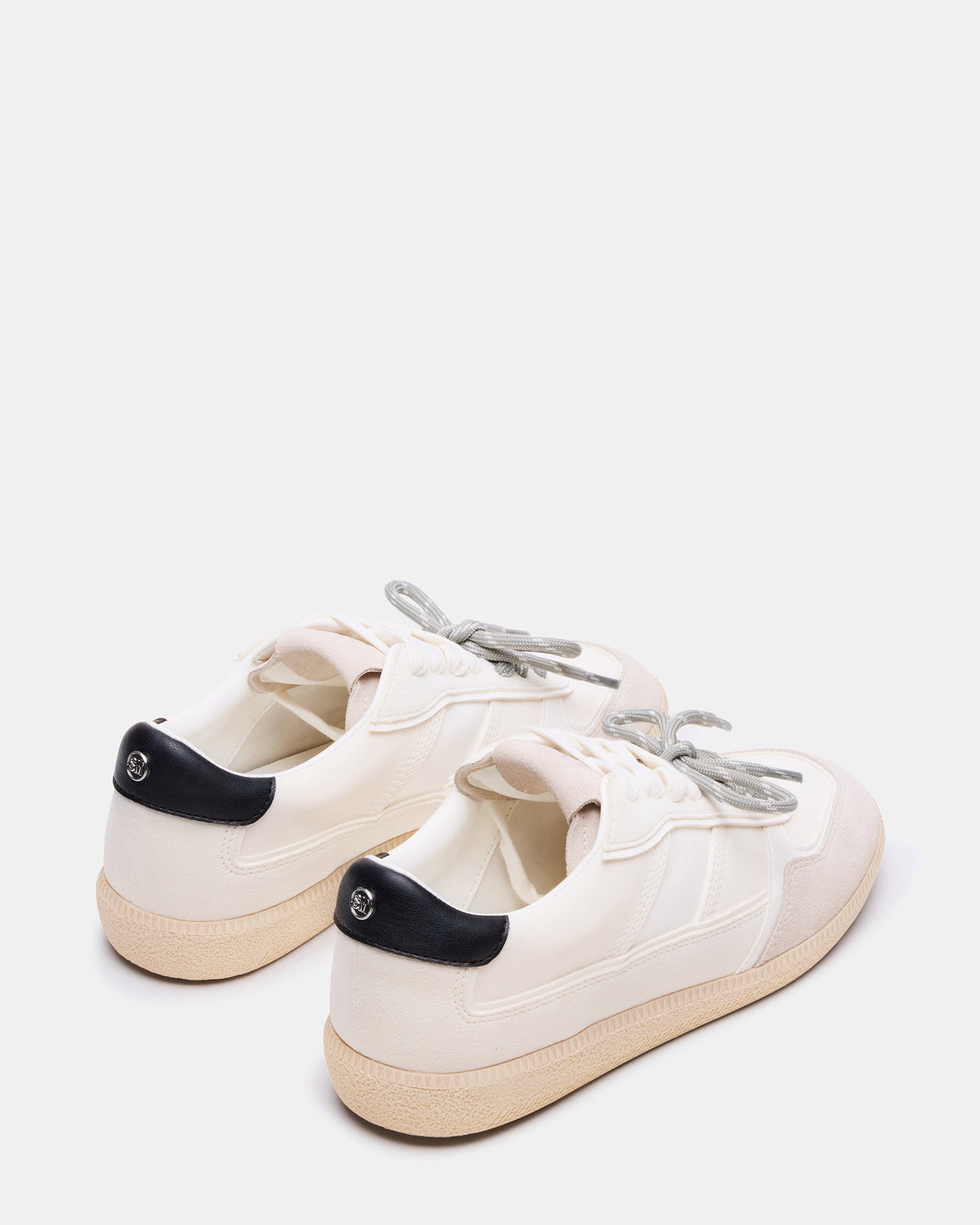 SPORTY White Low-Top Lace-Up Women's Sneaker | Steve Madden Featured