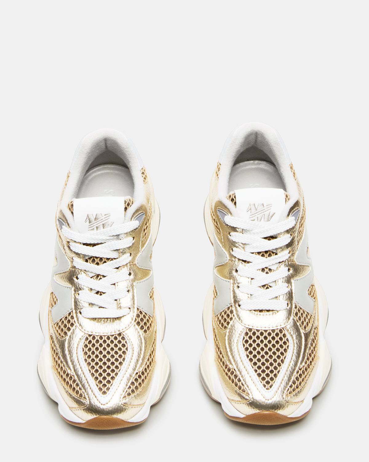SEBI Gold Multi Low-Top Lace-Up Women's Sneaker | Steve Madden Recommended