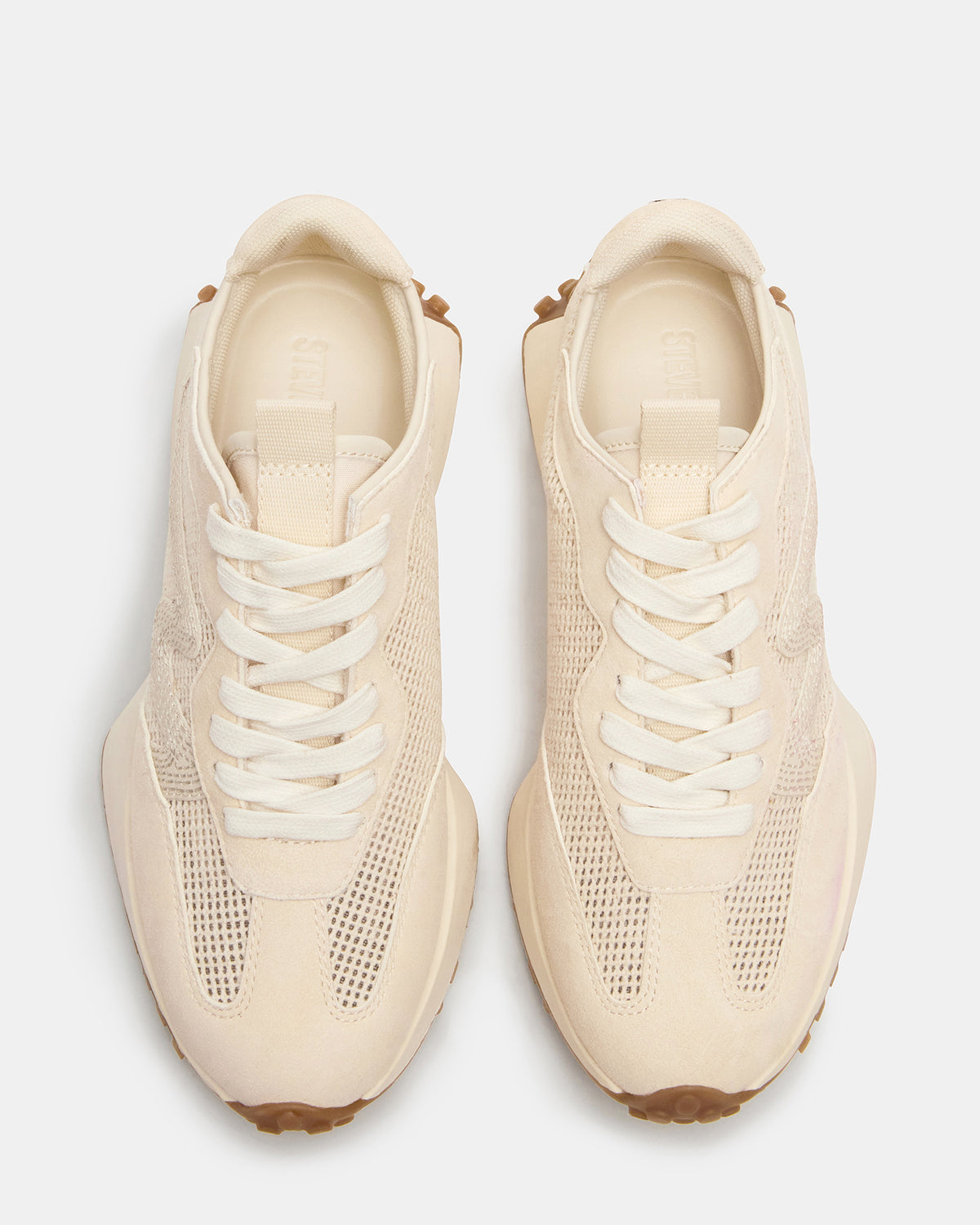CAMPO Natural Raffia Lace-Up Women's Sneaker | Steve Madden Essential