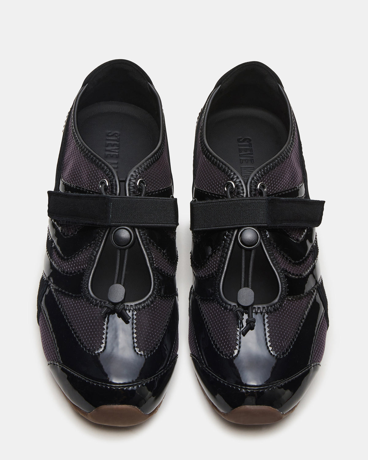 VIPER Black Low-Top Velcro Women's Sneaker | Steve Madden Best Seller