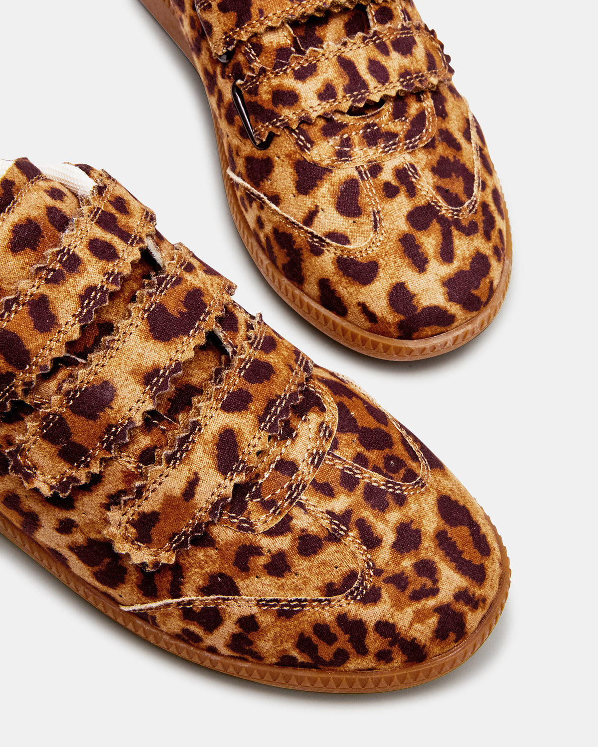 MOMENTUM Leopard Velcro Low-Top Women's Sneakers | Steve Madden Quality