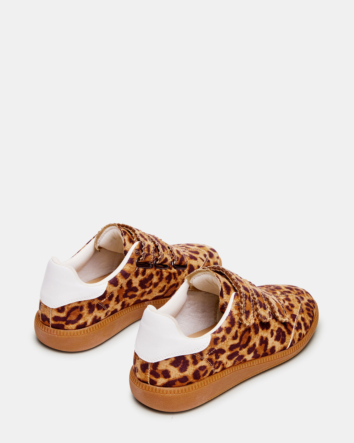 MOMENTUM Leopard Velcro Low-Top Women's Sneakers | Steve Madden Quality