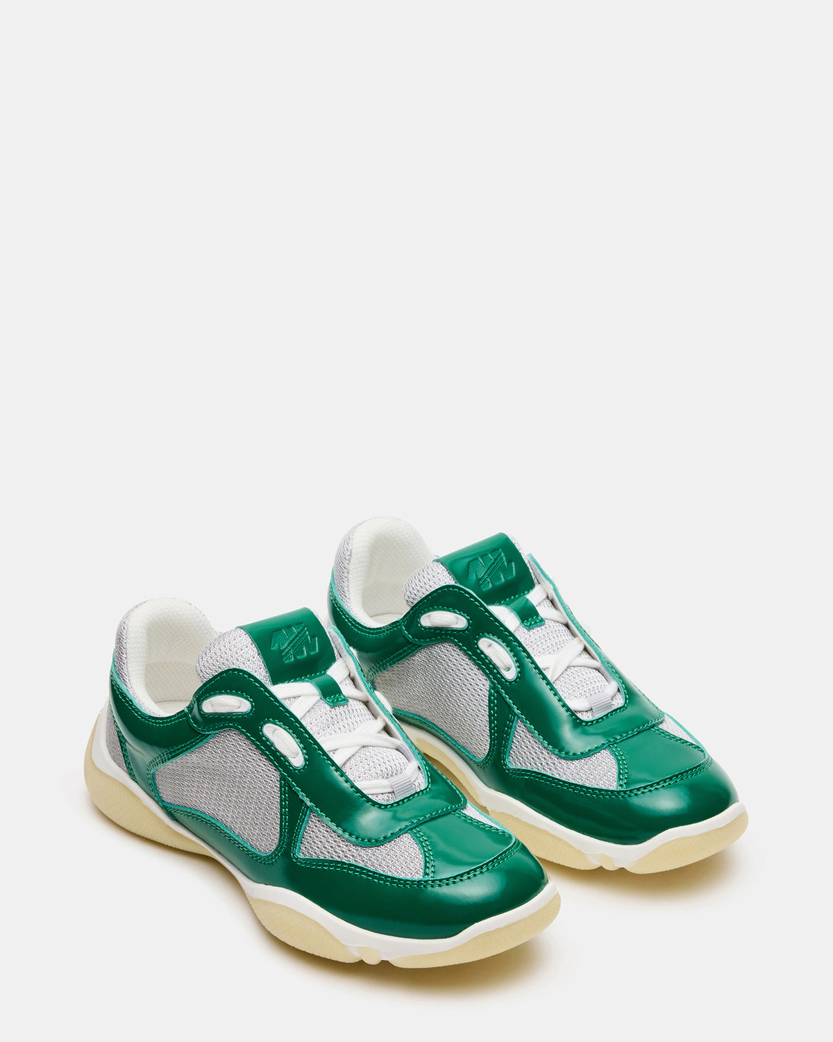 DUSTIN Green Mesh Lace-Up Low-Top Women's Sneaker | Steve Madden Deals