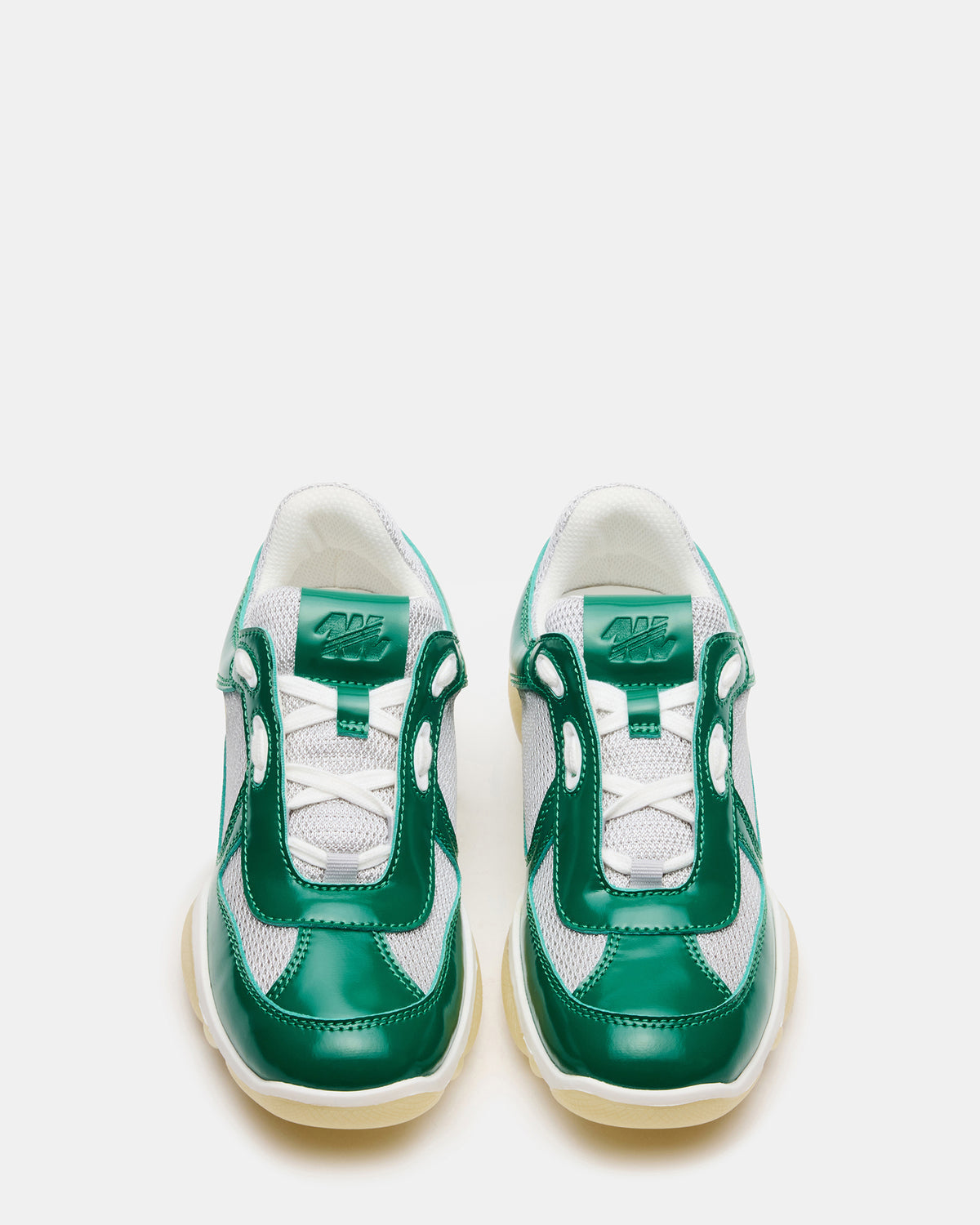 DUSTIN Green Mesh Lace-Up Low-Top Women's Sneaker | Steve Madden Deals