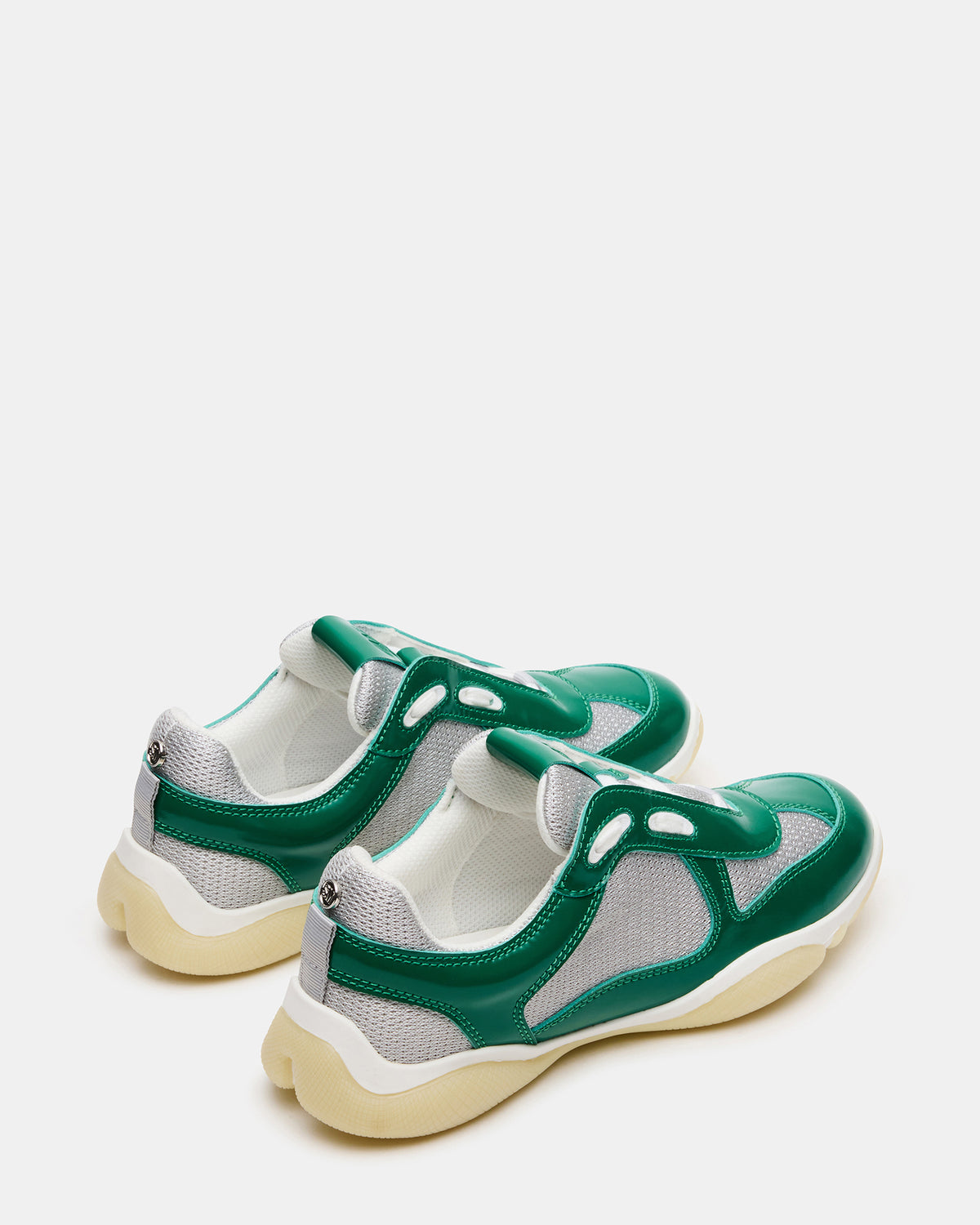 DUSTIN Green Mesh Lace-Up Low-Top Women's Sneaker | Steve Madden Deals