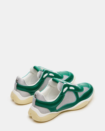 DUSTIN Green Mesh Lace-Up Low-Top Women's Sneaker | Steve Madden Deals