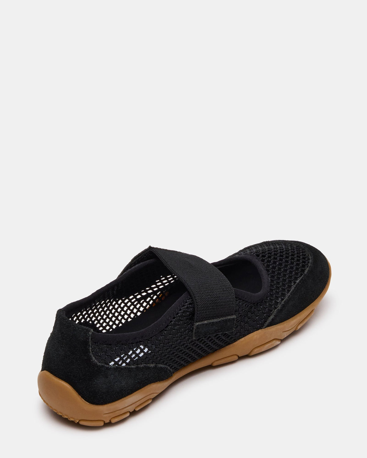 BANKS Black Mesh Velcro Mary Jane Women's Sneaker | Steve Madden Trending