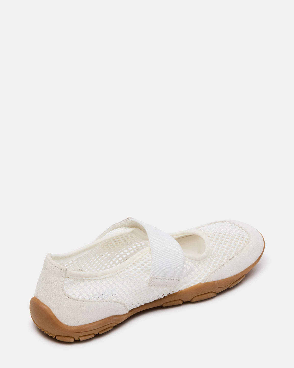 BANKS White Mesh Velcro Mary Jane Women's Sneaker | Steve Madden Sale