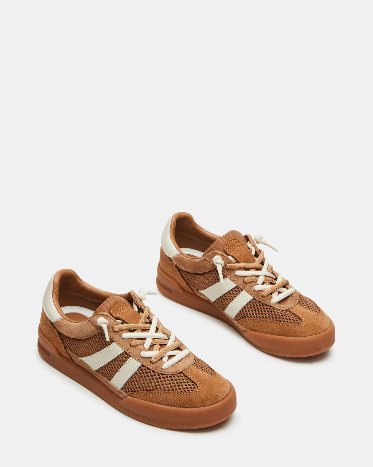 VERDICT Tan Multi Women's Lace-Up Sneaker | Steve Madden Premium