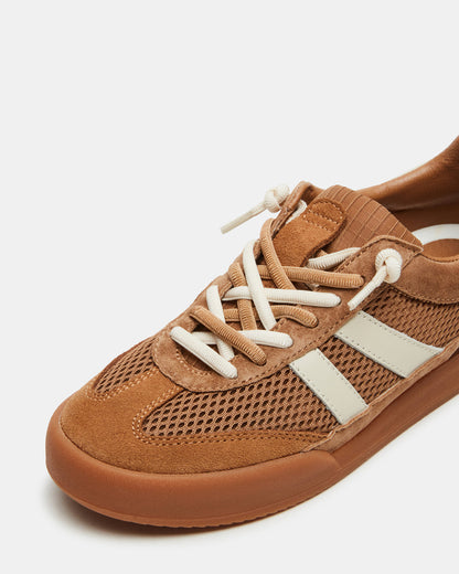 VERDICT Tan Multi Women's Lace-Up Sneaker | Steve Madden Premium