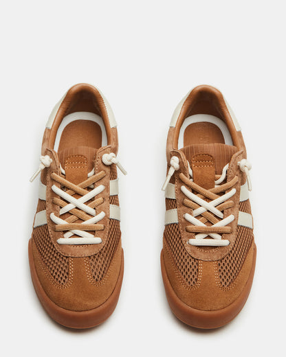 VERDICT Tan Multi Women's Lace-Up Sneaker | Steve Madden Premium